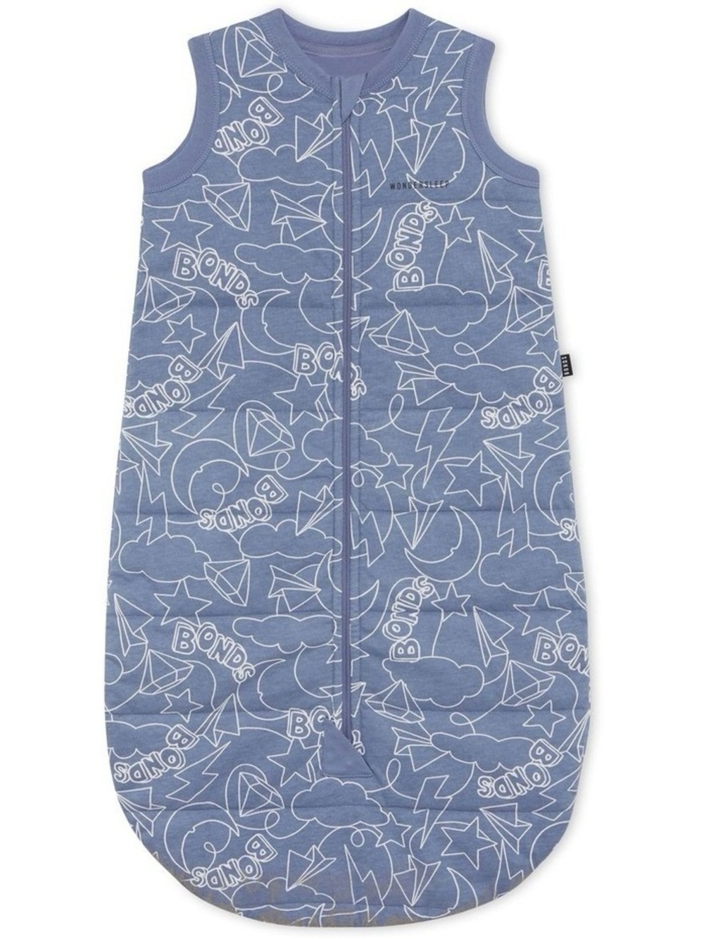 Bonds Wondersleep Cooler Nights Sleep Bag Sack 6-12Months